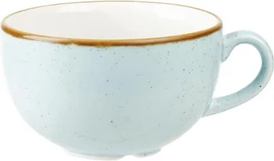 Produktbild von Churchill Stonecast Cappuccino Tasse Duck Egg Blue 12oz (Packung mit 12) (12 Stück)