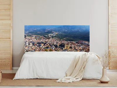 Obrázok produktu pre PVC hlavový panel na posteľ 115 x 60 cm, vhodný na dekoráciu spálne