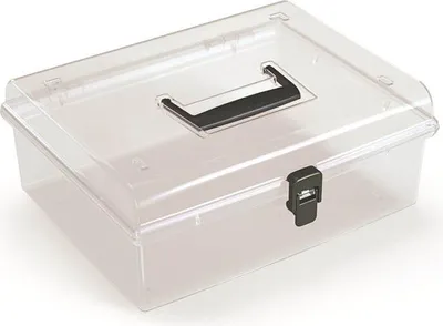 Image de Plastový organizér NUF LOW 292x250x116 mm - barva: černá