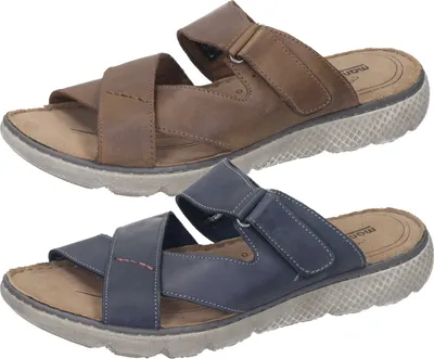 Produktbild von Manitu Herren Pantolette Clogs Leder 600512, Größe:41 EU, Farbe:Braun