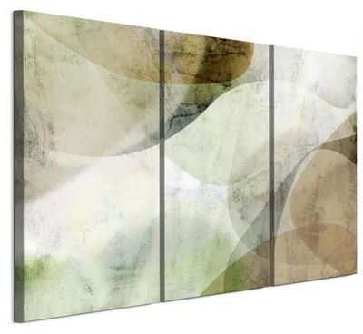 Produktbild von LUMASOUL Wandbilder 3er Set für Wohnzimmer Abstrakt 90x60 cm3-teiliges Leinwandbild für Schlafzimmer Flur Büro und Küche