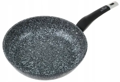 Zdjęcie produktu dla PATELNIA Ceramiczna GRANITOWA Nieprzywierająca 28cm INDUKCJA GAZ 7118