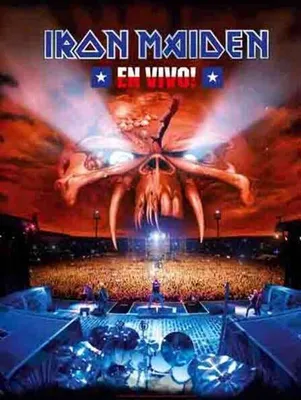 Produktbild von Posterfahne Iron Maiden En Vivo!
