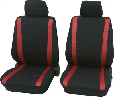 Produktbild von Auto Sitzbezüge für Vordersitze 6-teilig - Samoa rot, Eco Class mit SAB 1 | Autositzbezüge / Schonbezüge von PETEX