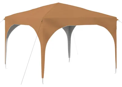 Produktbild von Pop-up Partyzelt 290 x 290 x 245 cm Beige