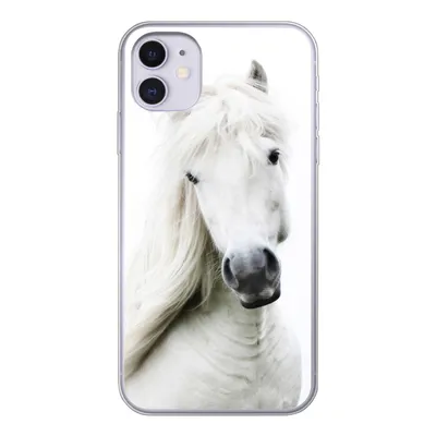 Produktbild von MuchoWow® Handyhülle Schutzhülle Hülle für iPhone 11 Pferde - Nutztiere - Mähnen Silikon Softcase Handy Hülle - Handytasche