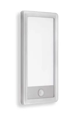 Produktbild von LED Außenleuchte Bewegungsmelder IP44 16 W silber Kunststoff Telefunken