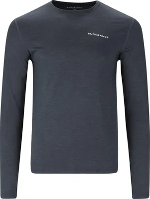 Obrázok produktu pre Endurance Abdon M Melange L/S Pánske tričko s dlhým rukávom Black XL