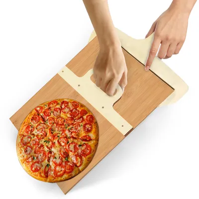 Produktbild von Pizzaschieber mit Holzgriff, 30,5 cm, mit Antihaftbeschichtung
