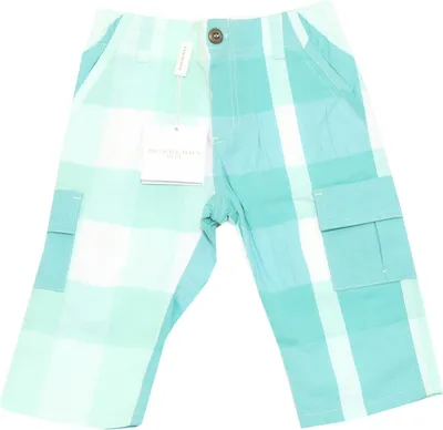 Immagine prodotto di 0411H pantaloni bimbo BURBERRY BABY cotone pantalone trousers pants kids