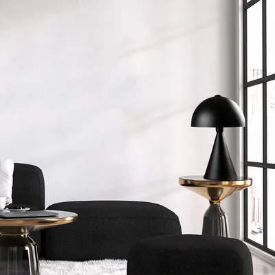 Image de Opviq, Dodo- Dodo SSE, Noir, Lampes de bureau, 30 x 30 cm, CORPS ACIER