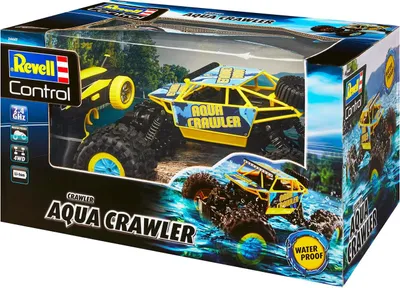 Produktbild von Revell Aqua Crawler 24447 - 4WD-Antrieb, Li-Ion-Akku, 2.4 GHz-Fernsteuerung, ab 8 Jahren