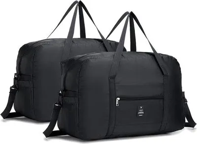 Produktbild von Faltbares Handgepäck 40x30x20 - Leichte Reisetasche - Geeignet für Transavia, Wizzair und Tui Airways