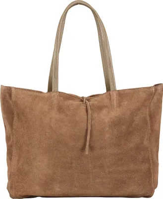 Produktbild von Hausfelder Manufaktur Shopper Velours Beige 30