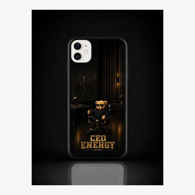 Productafbeelding van iPhone 11 hoesje, telefoonhoesje, beschermhoesje, case met CEO-motief – LUNØIR ©