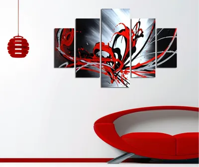 Immagine prodotto di Wallity, ST278- MIR2931, Colorato, stampe su tela, 92 x 56 cm, 100% MDF (spessore: 3 mm)