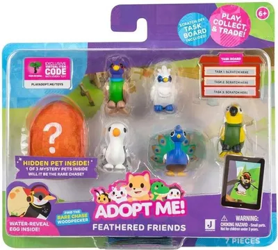 Produktbild von Adopt Me Feathered Friends 2430114 Figur Mehrfarbig  Mehrfarbig One Size