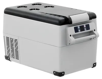 Immagine prodotto di Frigorifero portatile per auto, con compressore, efficiente, display LED, capacità 35 litri