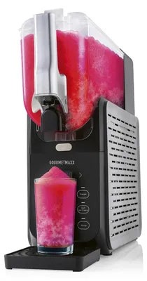 Immagine prodotto di Macchina per granite gourmet, macchina per la produzione di ghiaccio tritato, ideale per cocktail, dessert e frappè