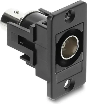 Obrázek produktu pro DeLOCK 91107, Plochý, Černá, BNC, BNC, Samice, Samice