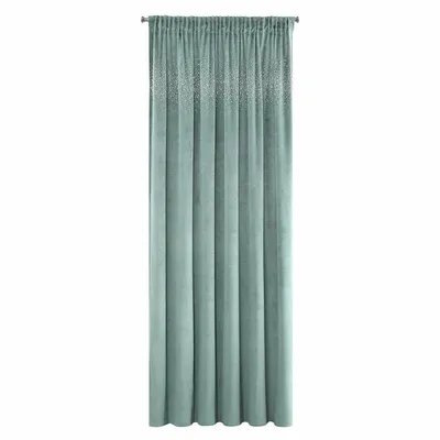 Produktbild von Vorhang AURORA hellblau140x270 cm  Kräuselband