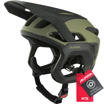 Produktbild von ALPINA Unisex - Erwachsene, ROOTAGE EVO Fahrradhelm, Olive matt, 52-57 cm