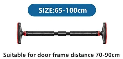 Obrázek produktu pro Nastavitelná hrazda na shyby, maximální nosnost 400 kg, rozsah nastavení 65-100 cm