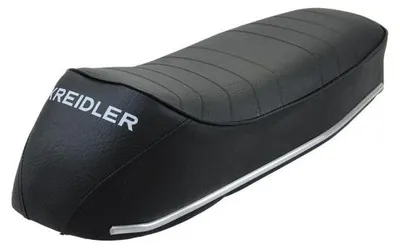 Image de Selle noire avec inscription Kreidler Florett K54 RMC RM RS