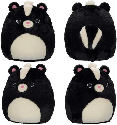 Obrázek produktu pro Squishmallows Fuzzamallow plyšová hračka maskot Selma skunk 30 cm