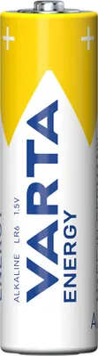 Produktbild von Varta Energy AA, Einwegbatterie, AA, Alkali, 1,5 V, 4 Stück(e), 50,5 mm