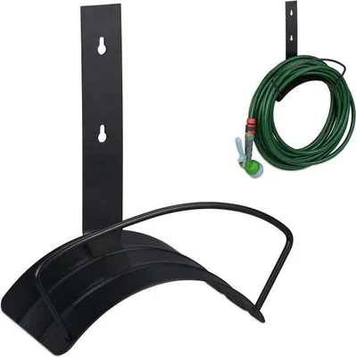Produktbild von Schlauchhalter Wand schwarz