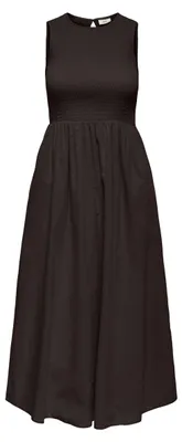 Produktbild von JDYDIEGO S/L SMOCK MIDI DRESS WVN N Chocolate Tor XL