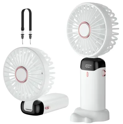 Productafbeelding van Handventilator, draagbare mini-ventilator, oplaadbaar