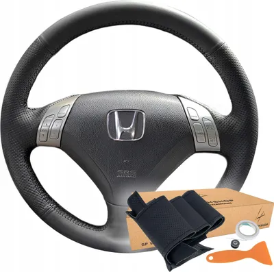Obrázek produktu pro Potah Volantu Se Vzorem Pro Honda Accord 7 Vii 2003-2007
