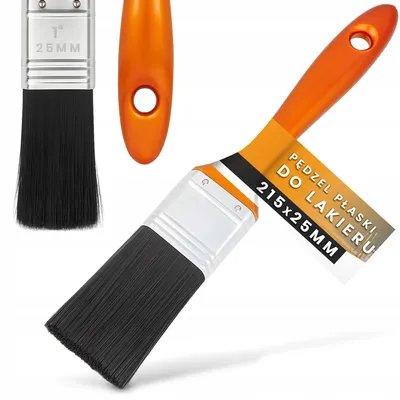 Produktbild von TRCR Flachpinsel 25 mm Präzisionslackierer Malerwerkzeug
