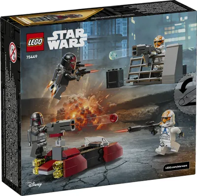 Zdjęcie produktu dla LEGO Star Wars Oblężenie Mandalory — zestaw bitewny, Zestaw do budowania, 6 lat(a), Plastik, 116 szt., 152 g