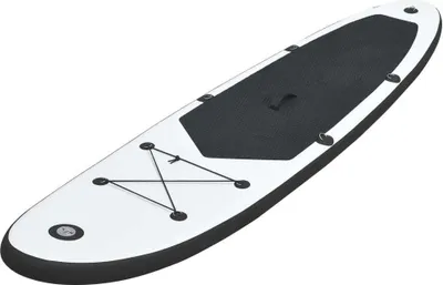 Immagine prodotto di vidaXL Stand Up Paddle Board gonfiabile Set bianco e nero