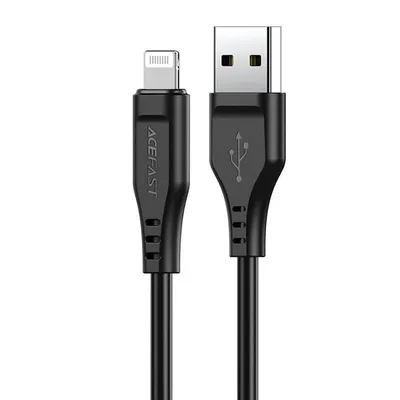 Obrázek produktu pro ACEFAST C3-02, 1,2 m, Lightning, USB A, Samec, Samec, Černá