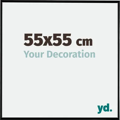 A graphic displaying product size and branding.