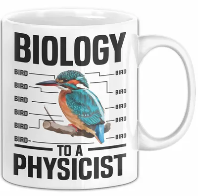 Produktbild von Physiker Geschenk Schüler Wissenschaft Biologie Mikrobiologie Tasse (Weiß)