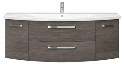 Produktbild von Pelipal Serie 4010 Waschtischunterschrank 4010.191418 Graphit Str. quer 140 cm - LIEFERUNG OHNE WASCHBECKEN & ARMATUR