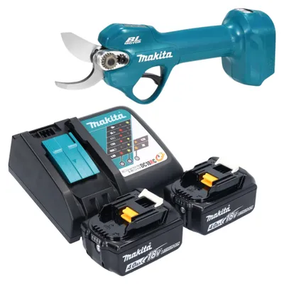 Obrázok produktu pre Makita DUP 181 RM akumulátorové nožnice na konáre 18 V 30 mm bezkefové + 2x akumulátor 4,0 Ah + nabíjačka