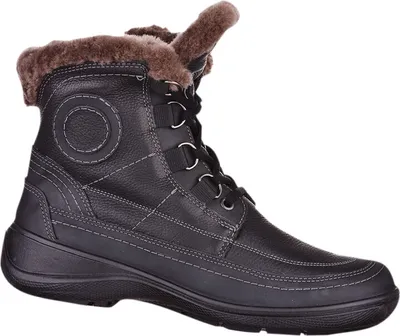 Produktbild von Jomos Damen Schnürboots black, Lammfellfutter, Leder, 1731135/42