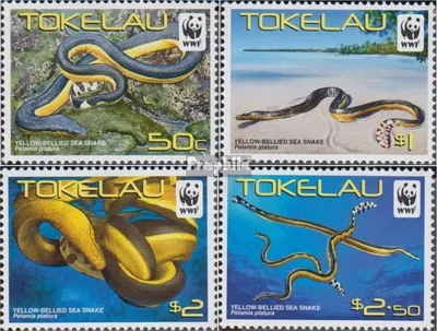 Produktbild von Briefmarken Tokelau 2011 Mi 408-411 (kompl.Ausg.) postfrisch Plättchenseeschlange