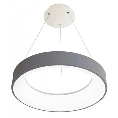 Produktbild von Ecolite Grau LED-Pendelleuchte rund 40W WMKL02R-40W/LED-SED