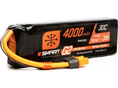 Obrázek produktu pro Spektrum Smart G2 LiPo 11.1V 4000mAh 30C IC3