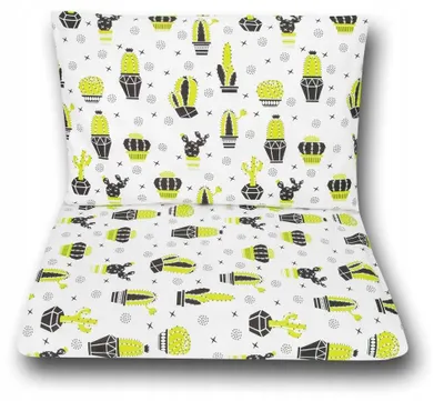 Produktbild von Tuppi Kaktuski Kinder Bettwäsche-Set Baumwolle 120x90