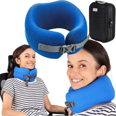 Image de FIT4MED | Coussin cervical Easynap - Ovale - Ergonomique - Housse lavable - 1 pièce