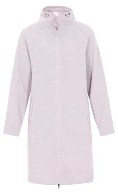 Produktbild von urban rain von Schmuddelwedda, Damen Fleecejacke - Lila, Größe L