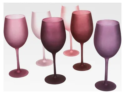 Produktbild von Provence Set mit 6 frostierten Gläsern, 550 ml